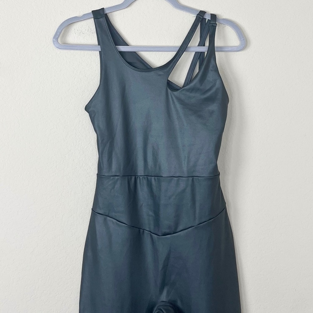 FP Movement by Free People Charcoal Racerback Jumpsuit - Picture 8 of 16